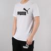 Puma Ess No.1 Logo Crew Neck Short Sleeve T-Shirt Men Tops White 844642-02