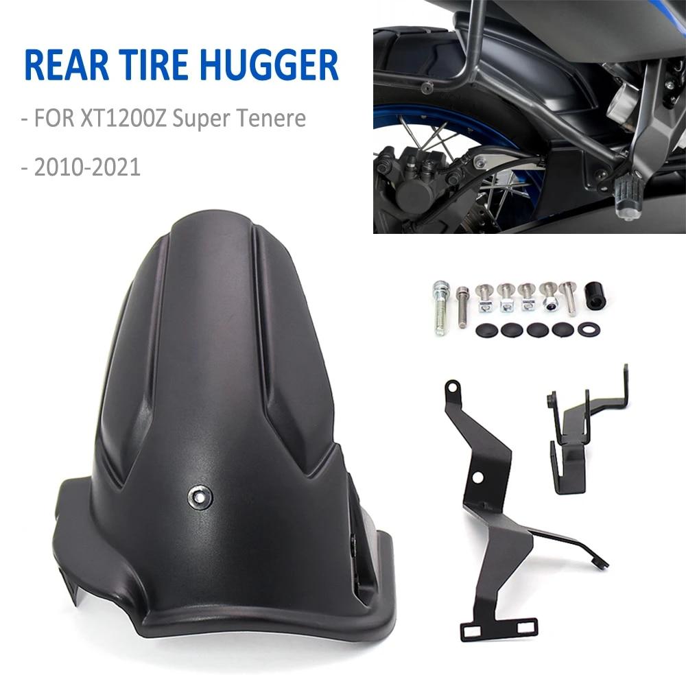 For Yamaha XT 1200 Z XT1200Z Super Tenere 2010- Motorcycle Rear Fender Guard Rear Tire Hugger Mudguard Fitting Kit