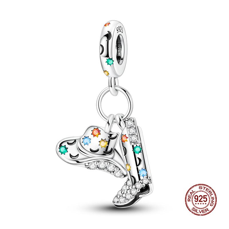 New In Fashion Copper Balloons And House Charm Beads Fit 3Mm Original Bracelet Necklace Womens Diy Jewelry Gift Making