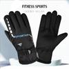 Manufacturer Wholesale Winter Warm Gloves Men's Thickened Velvet Windproof Waterproof Riding Gloves Motorcycle Cold-proof Gloves