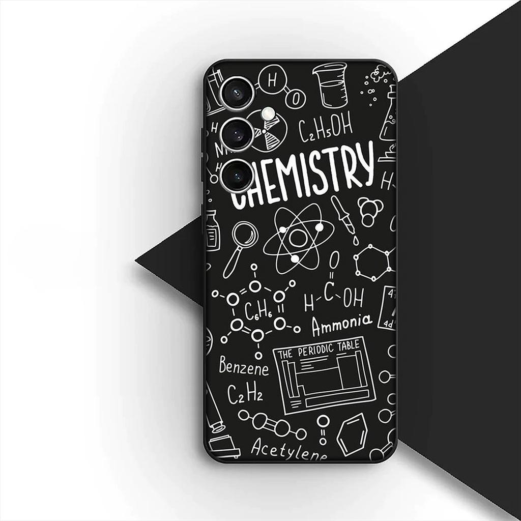 Химико-математическое уравнение Формула Чехол для телефона для Samsung Galaxy S20 S22 S21 FE Ultra Plus A07 A17 A15 A16 A25 A57 A37