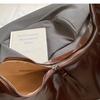 IELGY Ladies Underarm Bag Simple Shiny Casual Portable Dumpling Bag