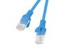 Сетевой кабель Lanberg PCU5-20CC-0025-B Синий 0.25 м Cat5e U/UTP (UTP)