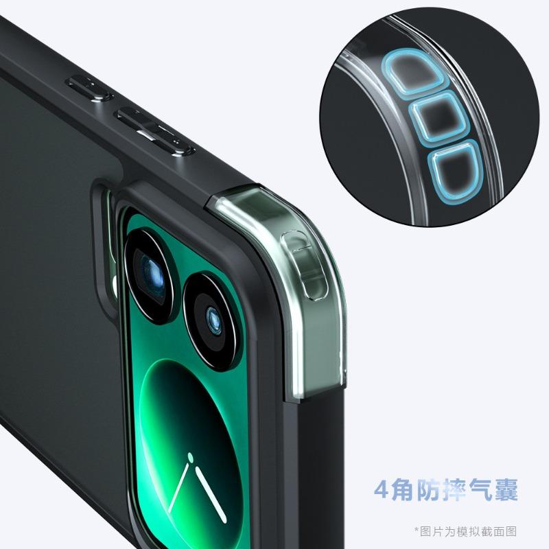 Матовый акриловый ПК+ТПУ Противоударный Прозрачный Чехол для Xiaomi 17 Pro Max Armor Матовая Твердая Задняя Крышка для MI17 17pro max Бампер