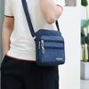 Men's Shoulder Bag Business Leisure Large Capacity Portable Handbag Zipper Multi Layer Waterproof Summer Male's Crossbody Bags
