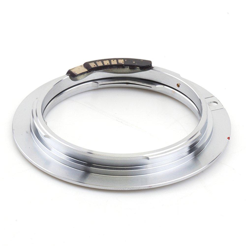 2nd Electronic Adapter for Converting Nikon F Lenses to Canon 600D 550D 500D 40D AF-Type (D) (T3i/X5), (T2i/X4), (T1i/X3), 60D, 60Da, 50D,