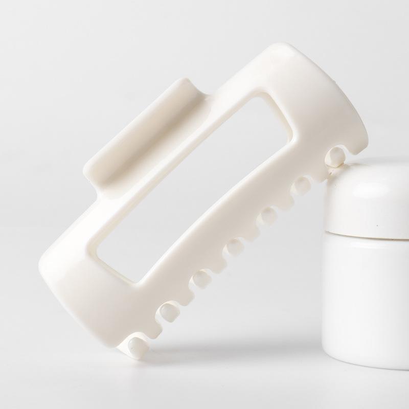 Safe Soft Silicone Shark Clip Hair Claw Anti Collision Protection The Back of The Head Anti Fall Shatterproof Women Accessory