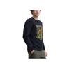 New FILA x LUSUO Sweatshirt Men Jet Black F11M448212F-BK
