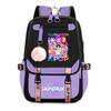Kpop Witch Hunting Group Saja Boys Peripheral Printed Backpack Backpack, Student Campus Fur Ball Backpack CLE