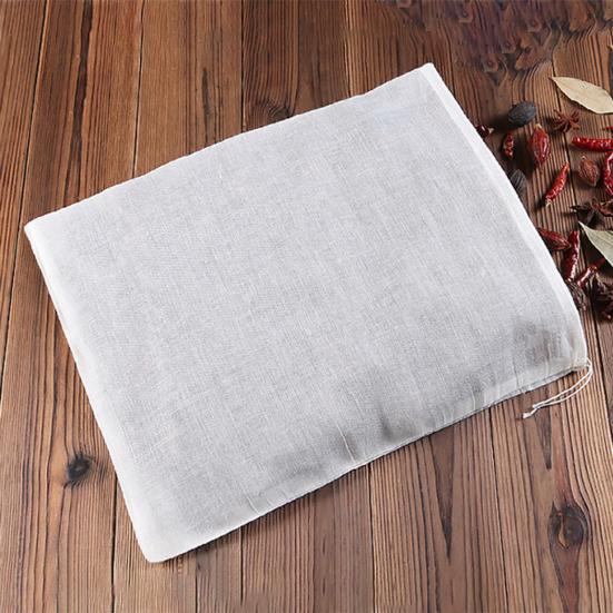 20 шт. мешочков для специй с завязкой, натуральные хлопковые муслиновые мешочки для чая, трав, супа, многоразовые тканевые мешочки для сыра, пустые пакетики