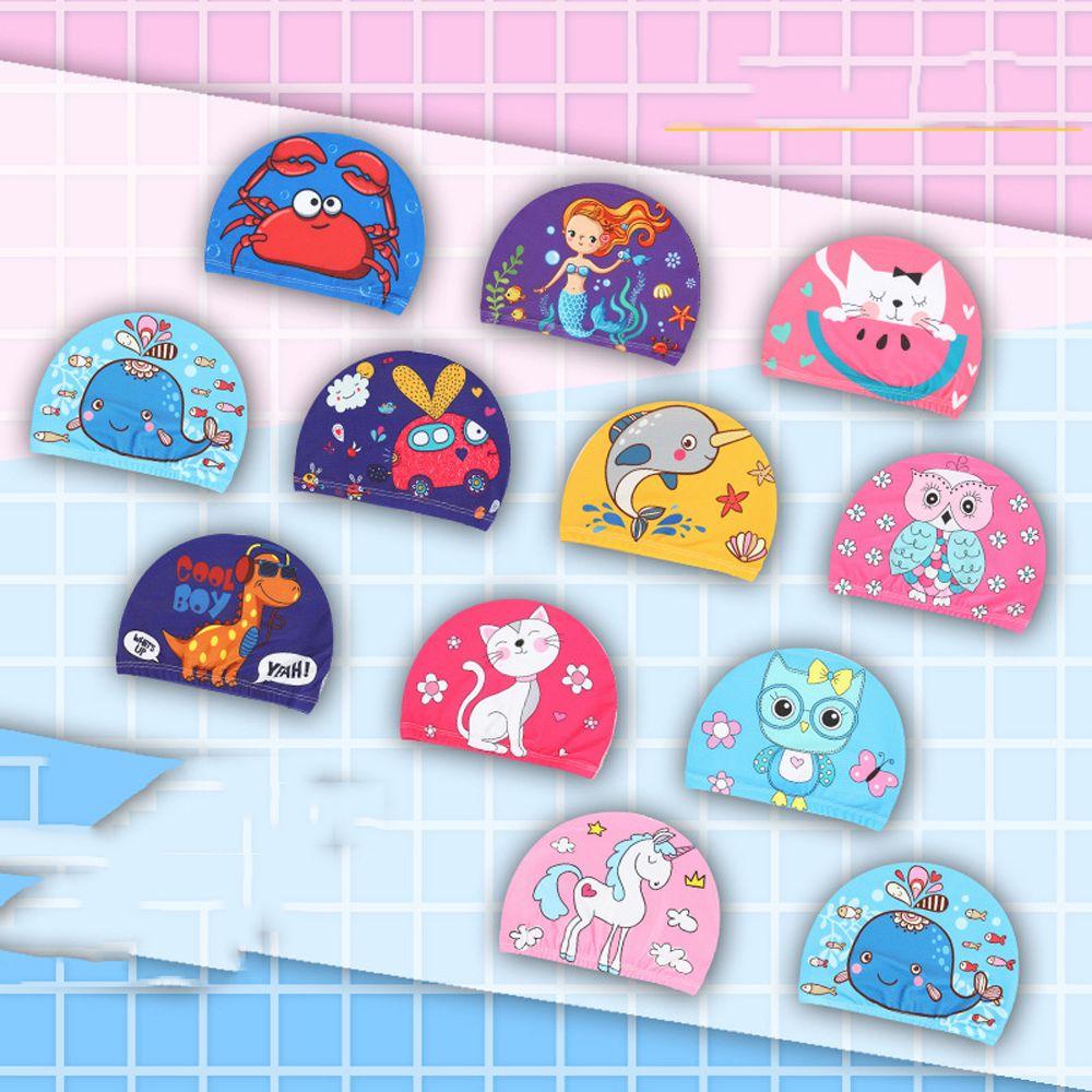 Спортивные принадлежности Оборудование для плавания Детская шапочка для плавания Защитная шапочка для ушей Аксессуары для плавания Шапочка для бассейна