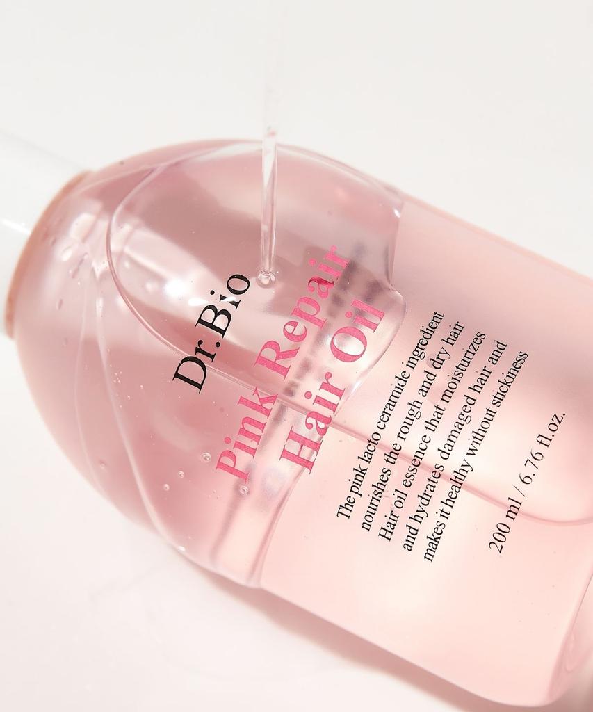 Pink Repair Hair Oil 200ml | Improves damaged hair cuticles, No Stickiness