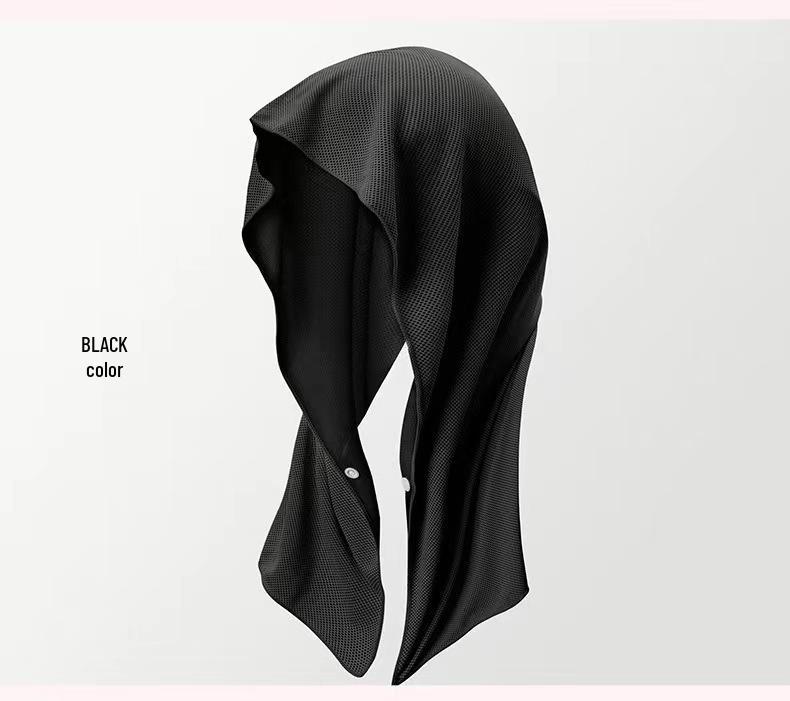 Ultra-Cool Summer Shawl: High-Tech Fiber, UV Protection, Breathable Headscarf