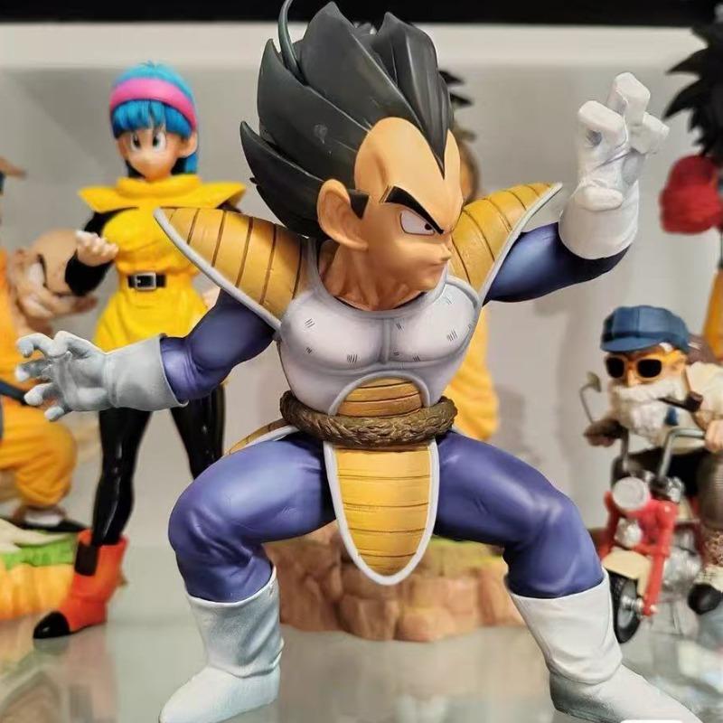 В наличии 20 см Аниме Dragon Ball Веджета Боевой Костюм ПВХ Фигурка Коллекционная Модель Игрушки Украшение