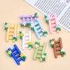 Colorful Flower Ladder Cartoon Resin Hairpin & Shoe Buckle Glue Accessories for DIY Jewelry