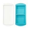 Extra Large Silicone Freezer Tray Easy To Demold With Lid Freezer Container Mold Portable Multifunctional Ice Cube Tray Kitchen