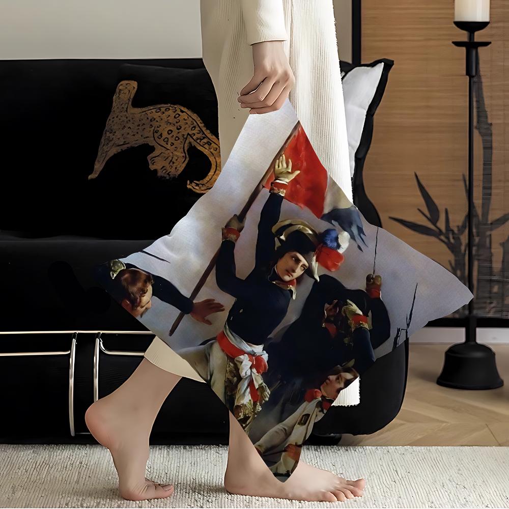 Napoleon Bonaparte Office Cushion Pillowcase Car Cushion Cover45X45Cm Lumbar Pillowcase Sofa Pillowcover