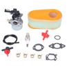 Carburetor Replacement Kit with Fuel Filter Spark Plug for 875 Exi 190 CC Lawn Mower