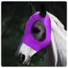 Bright Pink Comfort-Fit Horse Fly Mask with Mosquito Repellent - Soft Blend Material for Ultimate Protection Against Insects