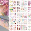 30 шт./пакет, водонепроницаемые временные татуировки, наклейки, поддельные татуировки, женские лица, руки, боди-арт, макияж, серия HyunA, наклейки с выражением