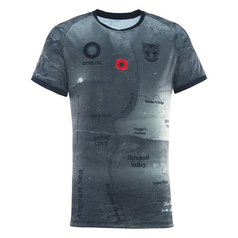 New Zealand Warriors 2025 Training Rugby Jersey - Mens Size Comfortable Breathable Perfect Quality!