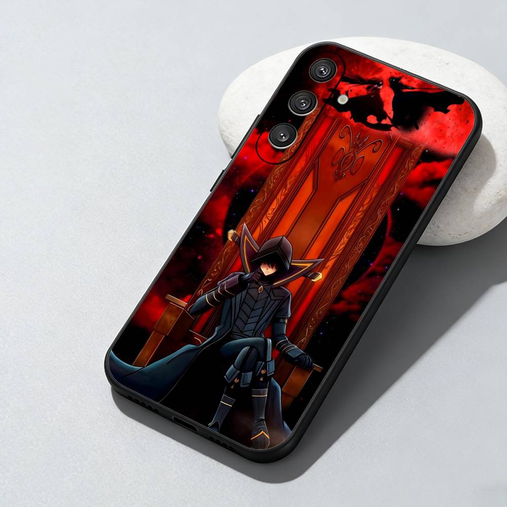 The E-Eminence In Shadow Cid Kageno Phone Case For Samsung Galaxy A73,A72,A71,A70,A52,A51 Others Soft Black Cover