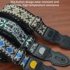 Ethnic Style Guitar Crossbody Strap Embroidery Ukulele Straps Belt Durable Guitar Strap  Bass