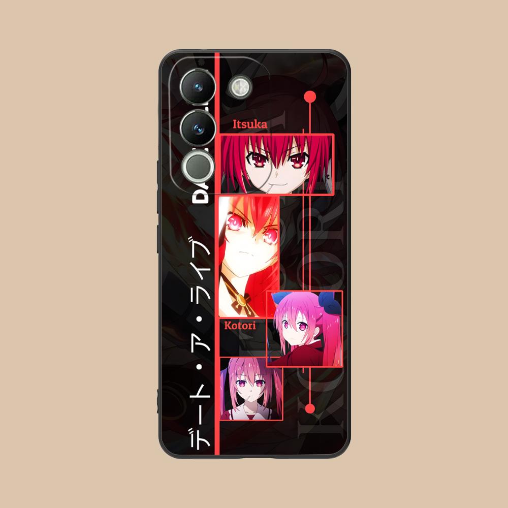 Чехол для мобильного телефона из ТПУ Date a Live Котори Ицука для VIVO V60 V50 V40 V30 V29 V27 V25 V23 Pro Lite 5G Цветной печатный чехол