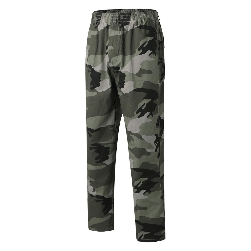 Осенние мужские брюки-карго мужские повседневные прямые камуфляжные брюки-карго мужские