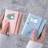 Женский кошелек-трифолд в корейском стиле: Милый, Простой, Мультяшный Дизайн с Множеством Карманов для Карт