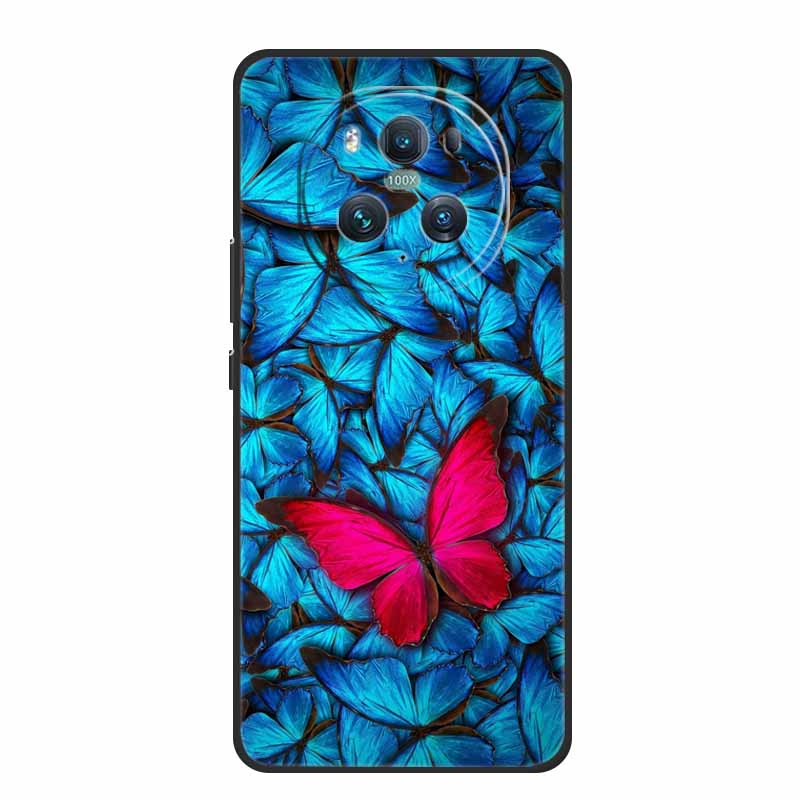 Чехол для Honor Magic6 Pro Животные ТПУ Силикон Мягкие Чехлы для Телефона Задняя Крышка для Huawei Honor Magic 6 Pro Волк Ударопрочный funda