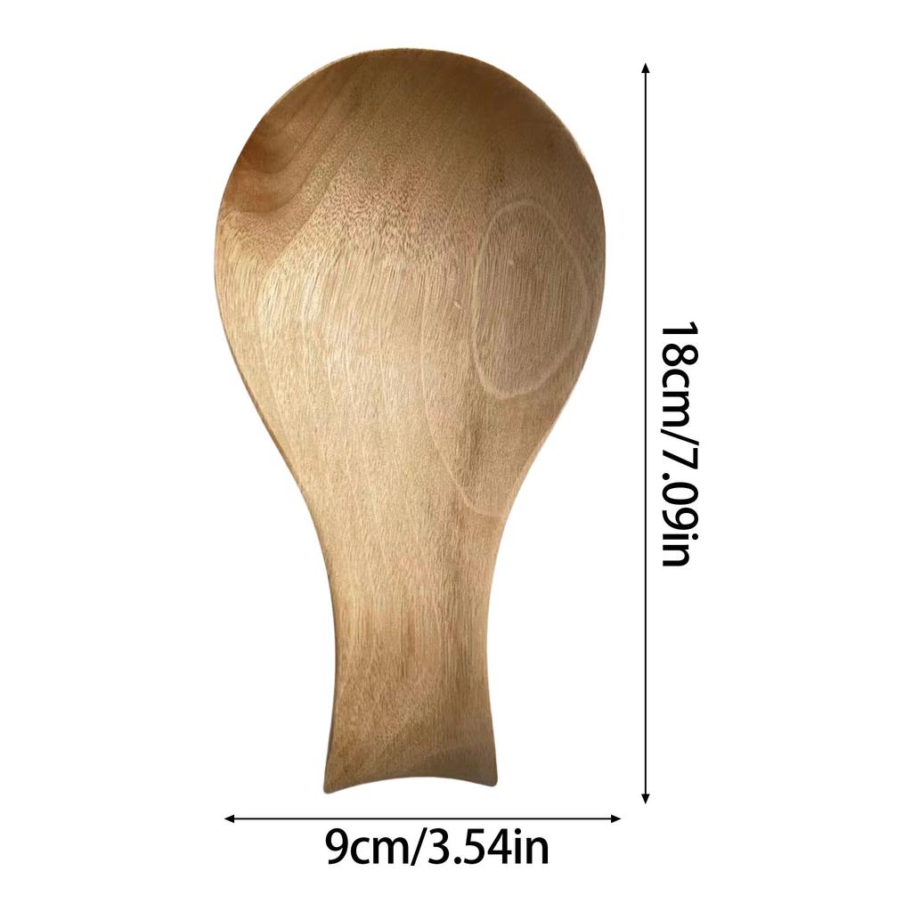 Practical Wooden Spoon Rest Elegant Cooking Holder for Kitchen Utensils and Coffee Spoons Space Saving Designs
