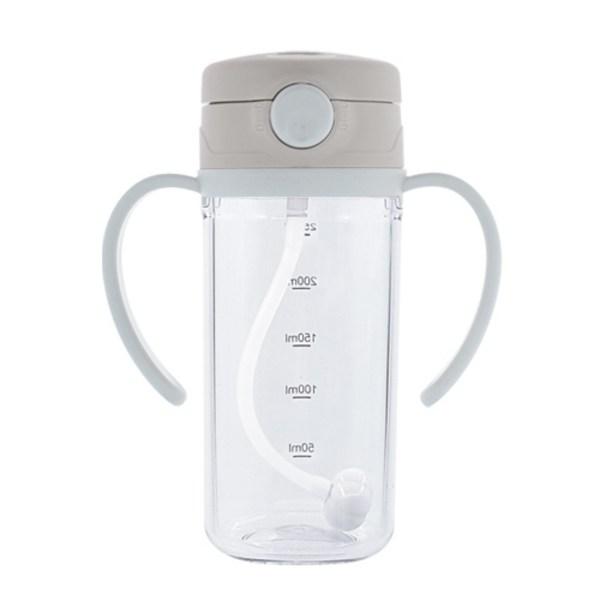 Agaphra Startritan Chu Straw Cup 300ml, Gray, 1 Piece