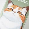 Uv Color Printing Cute Cat Dog Pet Passport Holder Travel Wallet Passport Covers Id Card Holder Plane Ticket Holder