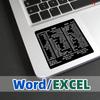 14 Windows Pc Reference Keyboard Shortcut Sticker Adhesive For Pc Laptop Desktop