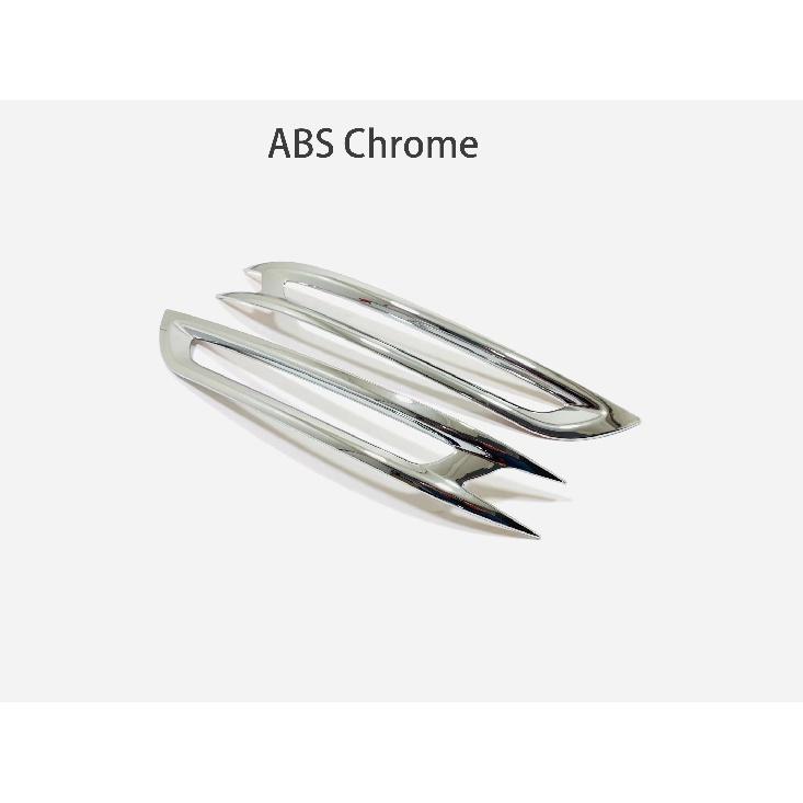 Задний противотуманный фонарь из АБС-пластика, накладка на лампу, автомобильные аксессуары, декоративная рамка для бровей, 2 шт. для Honda Civic 11th Gen 2022 2023