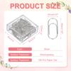 20/50/100Pcs Paper Clip 2inch Non-Skid Metal Paper Clamp Clips Large for Office Supplies Craft Scrapbook Document Note Sorting