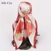 High-quality Luxurious Silk Scarves Headband Scarfs Neck Scarf For Women Chain Silk Scarf Women's Decorative Shawl