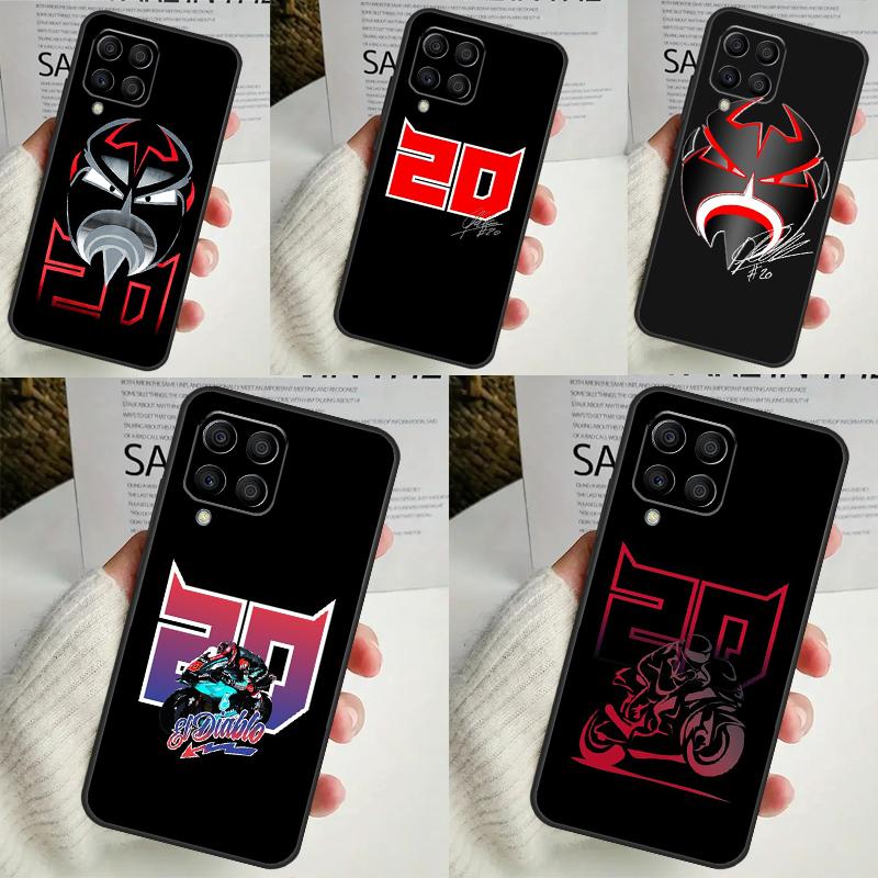 Fabio Quartararo 20 For Samsung Galaxy M12 M32 M52 M14 M34 M54 M21 M51 M31 M30s M20 M15 M55 M13 M33 M53 Case