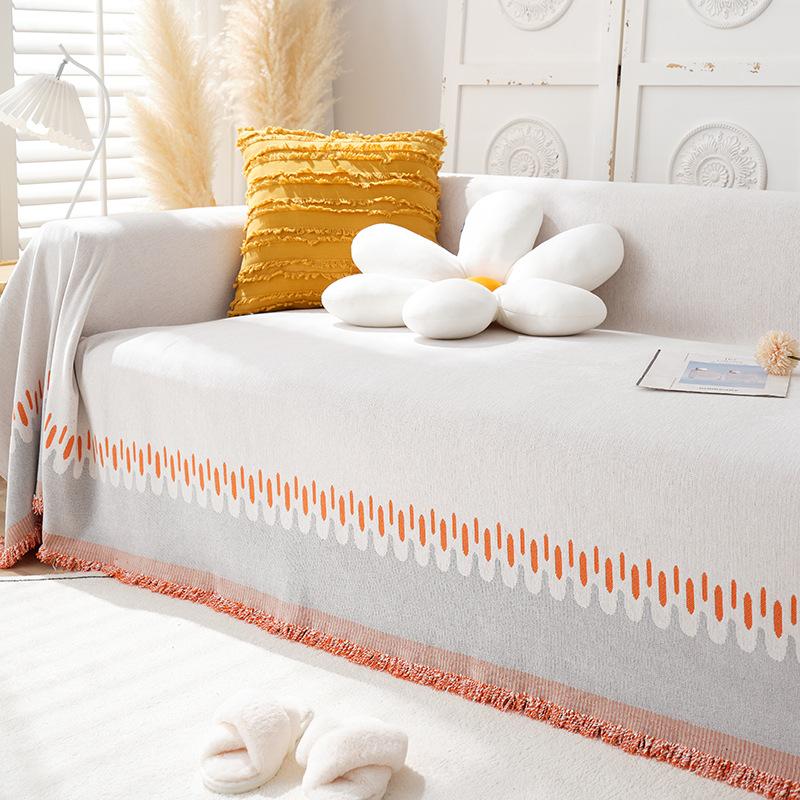 Чехол на диван, полотенце, чехол для дивана в скандинавском стиле, универсальный чехол для дивана, универсальный чехол для дивана, универсальная подушка для дивана, четыре сезона