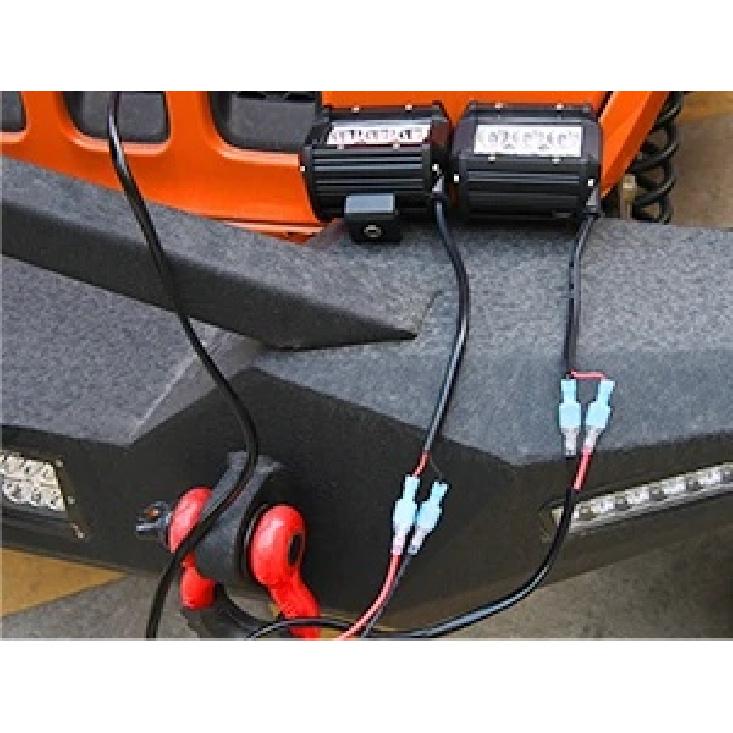 Nilight LED Light Bar Wiring Harness Kit 2 Lead Heavy Duty 12V On Off Switch Power Relay Blade Fuse for Off Road LED Work Light