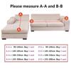 Sofa Cover Elastic Couch Cover Sectional Chair Cover It Needs Order 2pieces Sofa Cover If Your Sofa Is Corner L-shape Sofa