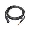 6.35mm Audio Cable TRS Stereo Male To XLR Male Balanced Interconnect Cord Patch Cable Zinc Alloy