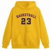 Jogging Enfant - NPZ - Ensemble Sport 3-14 Ans - Jaune - Basketball - Sweat à Capuche