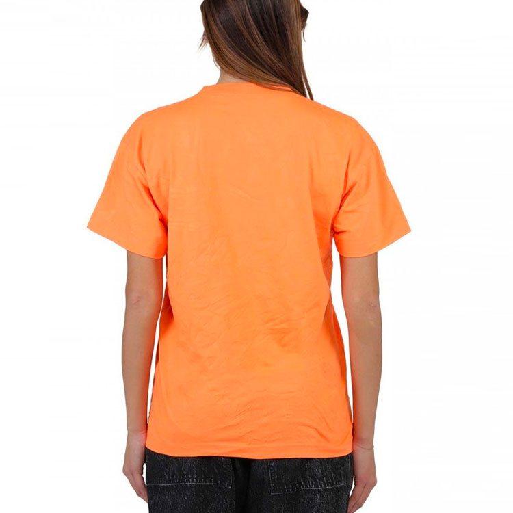 Balenciaga Regular T Shirt Women's Neon Orange 612965TJVI37513