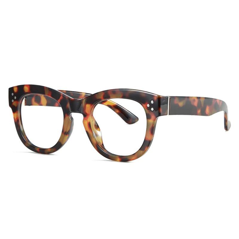 Square Reading Glasses Anti Blue Light Eyewear for Hyperopia Prescription Glasses Woman