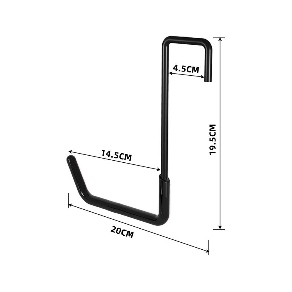 Сверхпрочные металлические крючки для гаражных и садовых инструментов