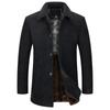 Men Cashmere Business Casual Blazers Jackets Suits Coats Man Woollen Trench Coats New Winter Male Fleece Warm Overcoats 4XL