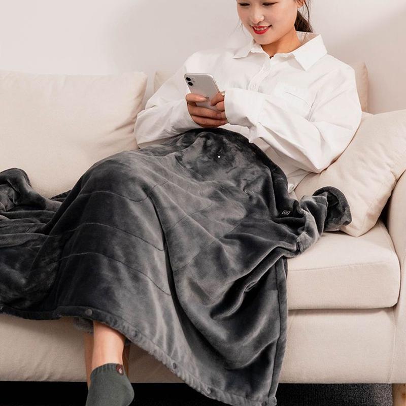 USB электрическое одеяло с подогревом, одеяло с подогревом 5 В, низкотемпературное одеяло для тела, шаль для ног, для дома, офиса, улицы, портативное одеяло с подогревом