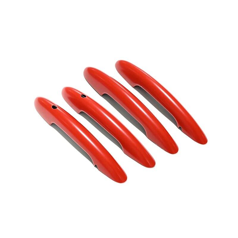 For MINI Cooper S JCW F55(5-Door) F60 Countryman Exterior The Black Flag Door Handle Cover Decoration Car Styling Accessories